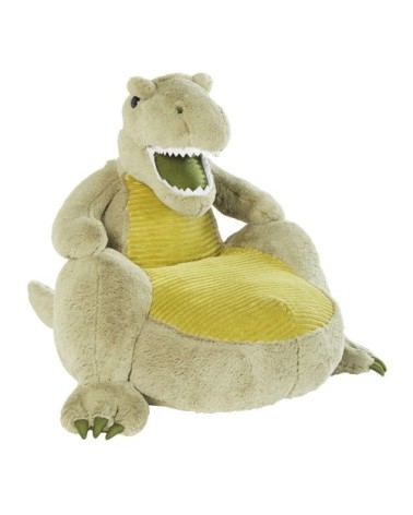 Fauteuil dinosaure vert