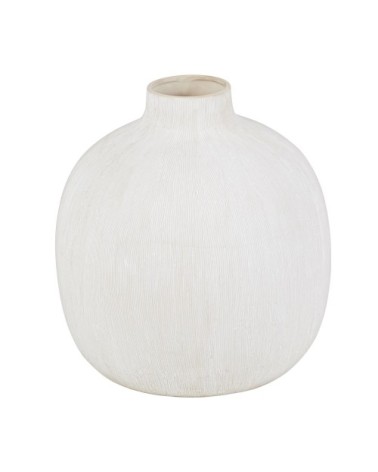 Vase en dolomite écrue H40