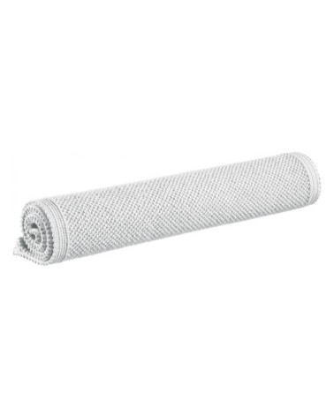 Tapis de bain uni  en coton neige 54 x 64