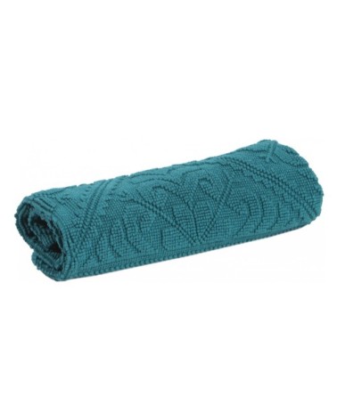 Tapis de Bain  en coton peacock 54 x 110
