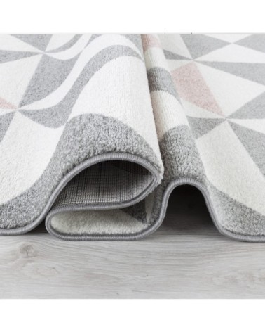 Tapis salon de style scandinave rose - 80x150