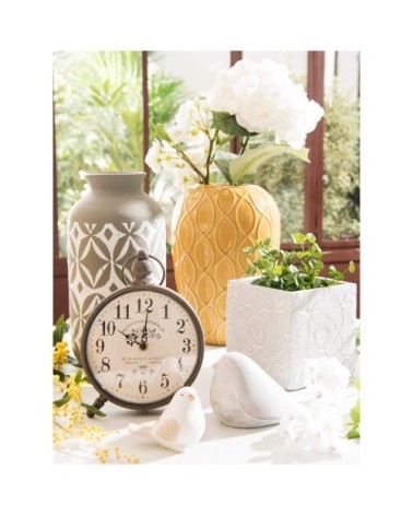 Fleur artificielle hortensia crème H 73 cm