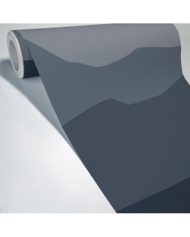 Papier Peint Panoramique L144xH270cm Bleu