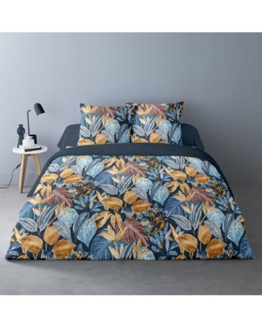 Parure de couette 100% coton 76 fils imprimée 240x220 2 taies