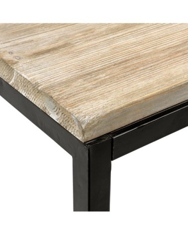 Meuble TV industriel en bois de sapin massif et métal