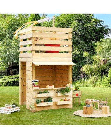 Maisonnette en bois pour enfants