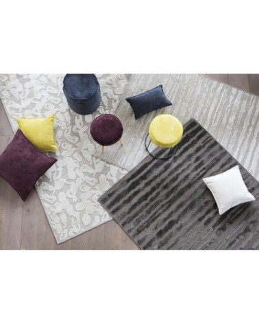 Coussin  en coton neige 30 x 50