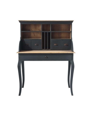 Bureau secrétaire en manguier noir