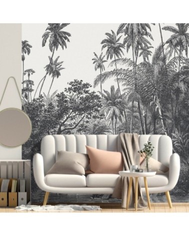 Papier Peint Panoramique L240xH270cm Noir