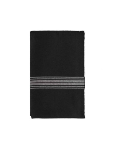 Lot de 3 torchons coton  noir 50x70 cm