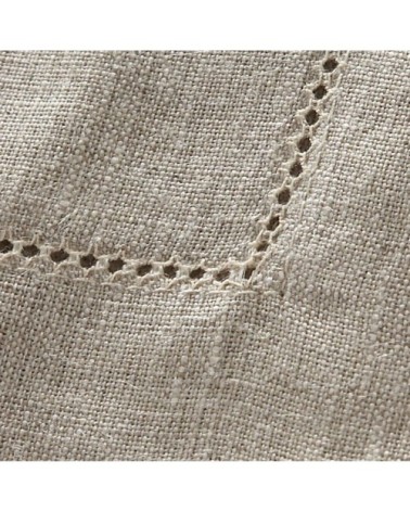 Serviette de table en lin naturel 45x45