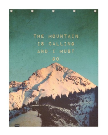 Rideau de douche en polyester en blanc ivoire & turquoise 150x200