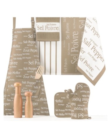 Tablier  en coton ficelle 80 x 85