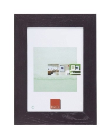 Cadre photo bois massif wengé 18x24