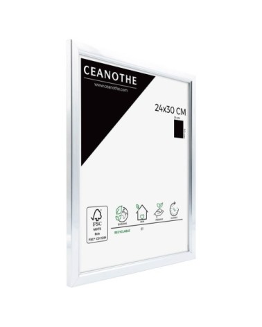 Cadre photo aluminium résine plastique 24x30