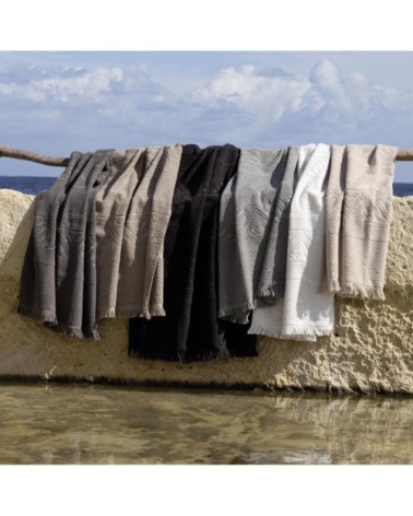 Drap de bain  en coton orage 100 x 180