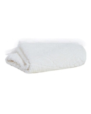 Drap de bain Zoé en coton craie 100 x 180