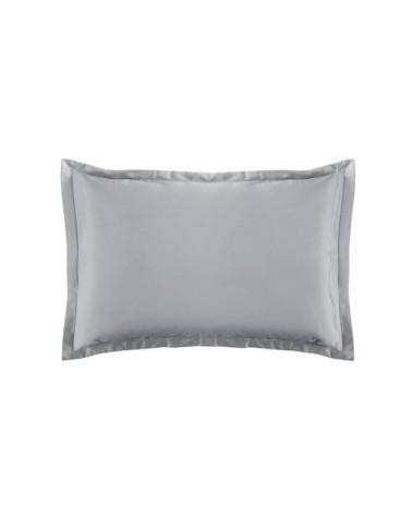 Taie d'oreiller coton 65x65 cm argent