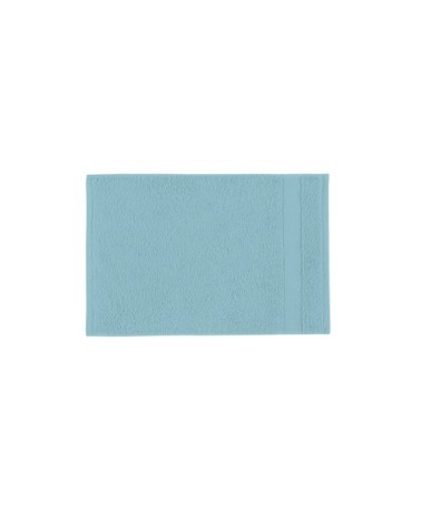 Serviette invite coton 40x60 cm azur