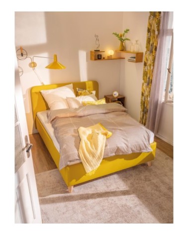 Tapis structure en viscose Argent D140