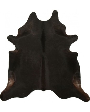 Tapis peau de vache noir 220x180