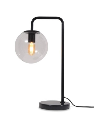 Lampe de table noire H53cm