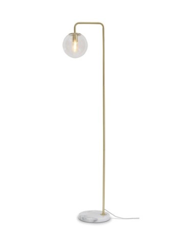 Lampadaire doré H156cm