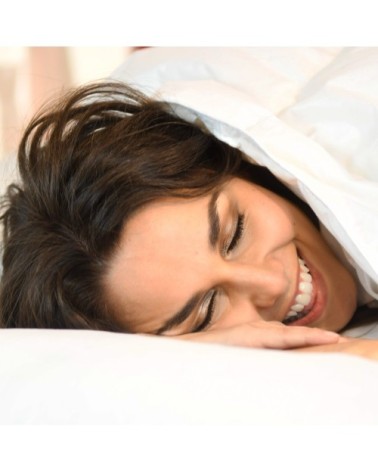 Couette naturelle CHAUDE 70% duvet 140x200 cm