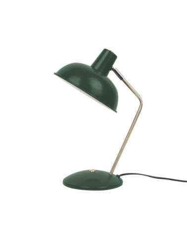 Lampe à poser en métal vert forêt