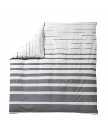 Housse de couette en Percale Cot Acier 260x240 cm cm