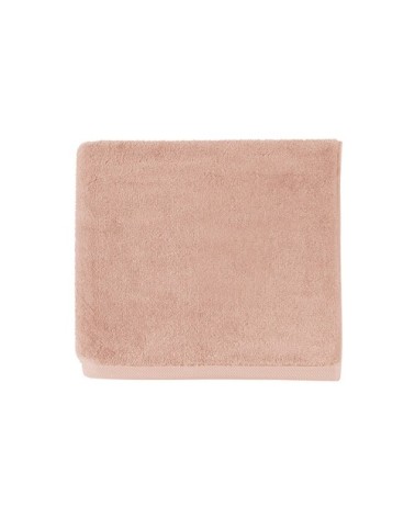 Serviette de bain en coton rose Aurore 40x60