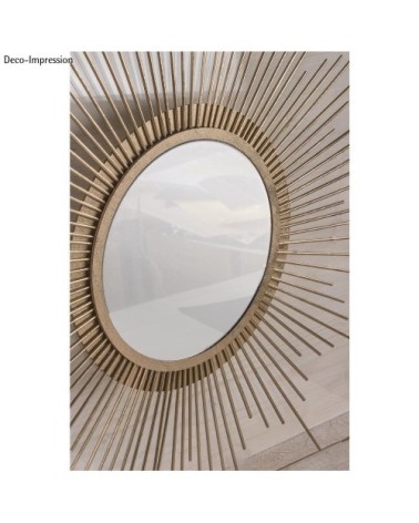 Miroir DIY soleil vintage à fabriquer soi-même D32