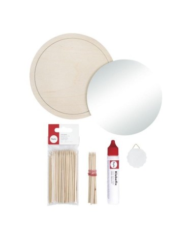 Miroir DIY soleil vintage à fabriquer soi-même D32