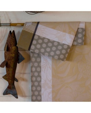 Serviette en coton chene 58 x 58