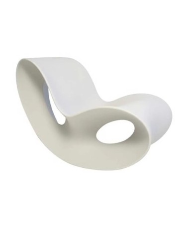 Fauteuil In and Out blanc satin