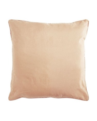 Coussin de sol en polycoton rose nude 70x70