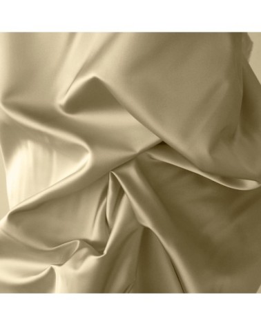 Housse de couette satin de coton 200X200 cm beige