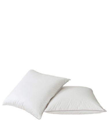 Oreiller hôtel luxe en Synthétique Blanc 65x65 cm