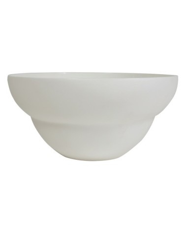 Coupelle en porcelaine blanc 17.5 cm - Lot de 6