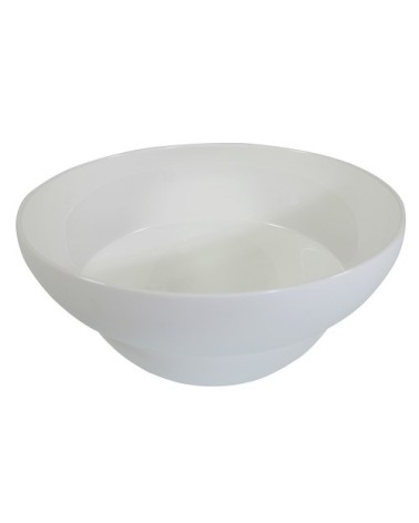 Coupelle en porcelaine blanc 17.5 cm - Lot de 6