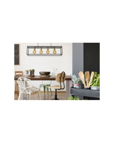 Suspension intérieure Led 4 points lumineux