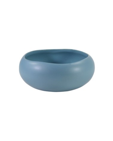 Coupelle en grès de table bleu 12 cm - Lot de 6