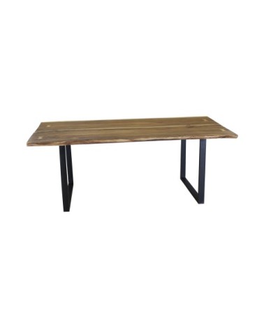 Table en bois d'acacia 2m