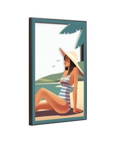 Tableau sur verre synthétique summer 42x63 cm