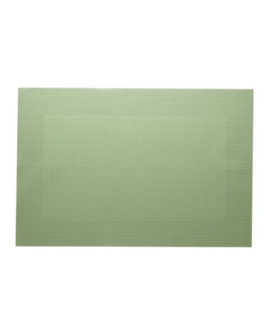 Lot de 2 sets de table unis vert céladon 45x30