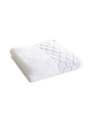 Drap de bain blanc 100x150 en coton