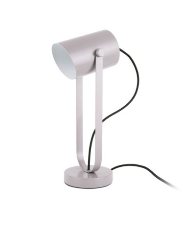 Lampe de table gris rose H41,5cm