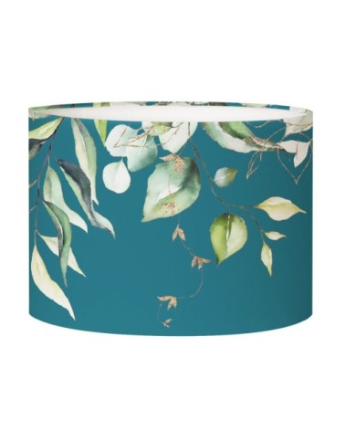 Abat-jour Lampadaire Branche Bleu canard Ø 45 x H 25