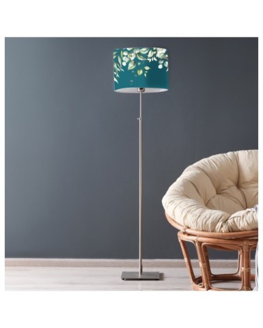 Abat-jour Lampadaire Branche Bleu canard Ø 45 x H 25