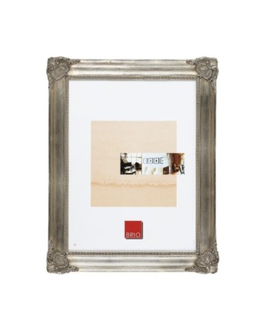 Cadre photo bronze 18x24 cm bois massif